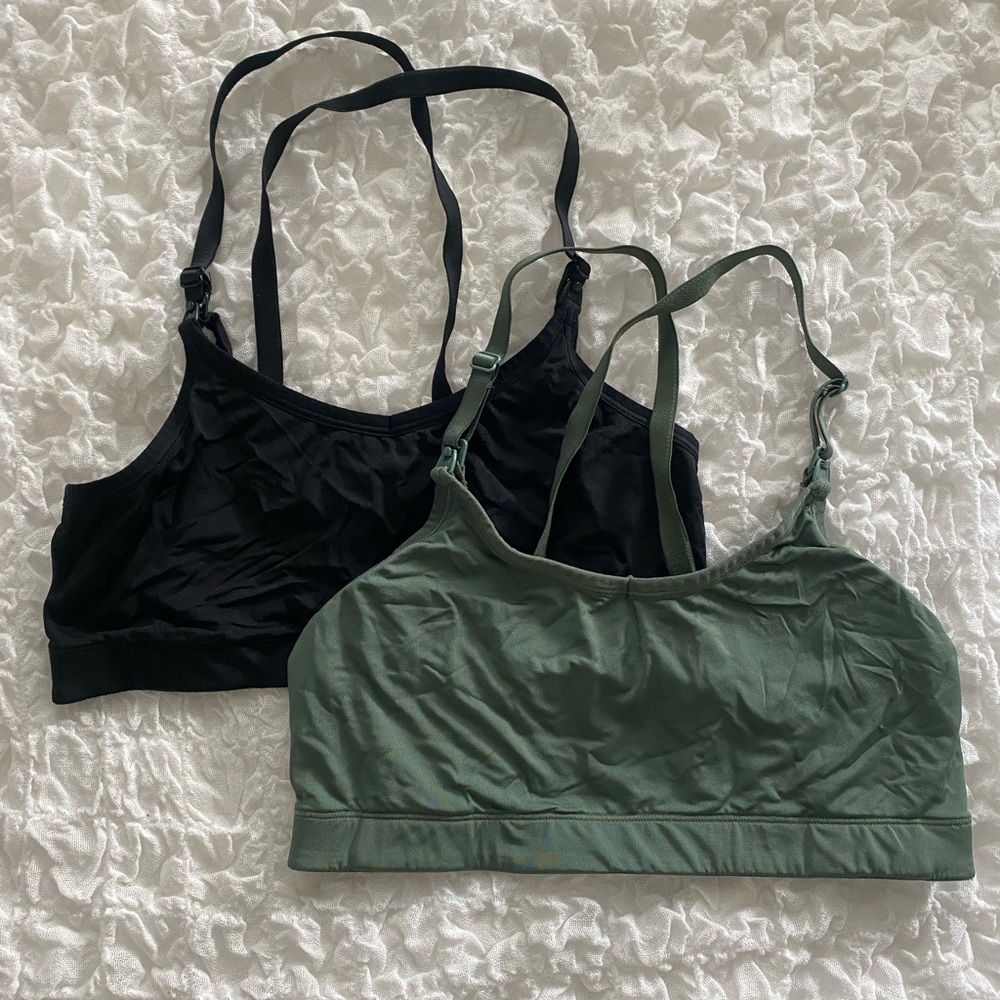 Set of 2 Mimi Maternity nursing bras - size Medium